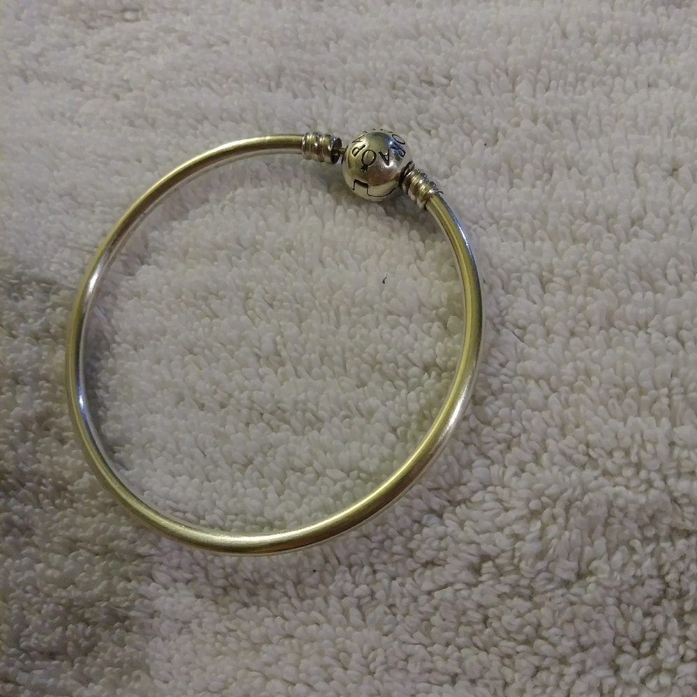 Pandora Sterling Silver Bangle Bracelet